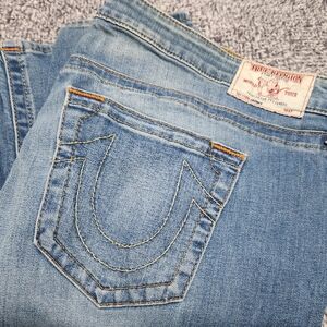 True Religion Light Blue Denim Jeans